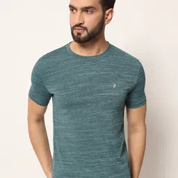 PERFKT-U Self Design Round Neck Rapid-Dry Sports T-Shirt-image-31