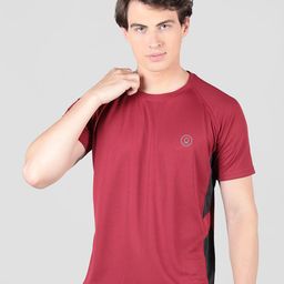 CHKOKKO Round Neck Sports T-shirt-image-97