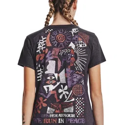 UNDER ARMOUR Run In Peace Graphic Printed Short Sleeves T-Shirt-image-90