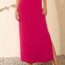 Berrylush Straight Maxi Skirt-44