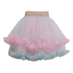 A Little Fable Girls Pink Solid Knee-Length Tutu Skirt-image-48