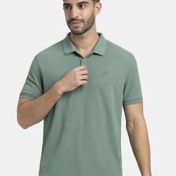 Jockey Men Polo Collar Antimicrobial T-shirt-image-90