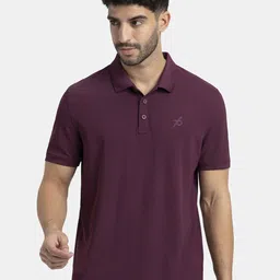 Jockey Men Polo Collar Antimicrobial T-shirt-picture-23