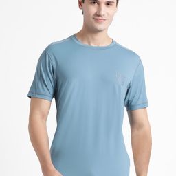 Wildcraft Short Sleeves Running Rapid- Dry T-shirt-image-31
