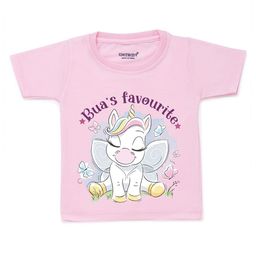 KNITROOT Unisex Kids Pink T-shirt-image-92
