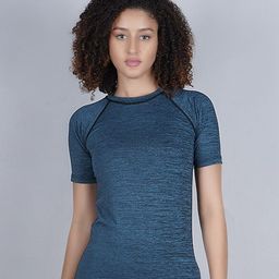 NEVER LOSE Round Neck Compression Quick Dry Moisture Wicking Training T-shirt-image-60