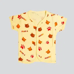 Mojua Kids Conversational Printed Bio Finish Cotton T-shirt-image-43