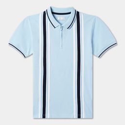 R&B Boys Striped Polo Collar Cotton T-Shirt-picture-17