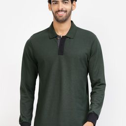 Kalt Polo Collar Regular Fit T-shirt-image-83