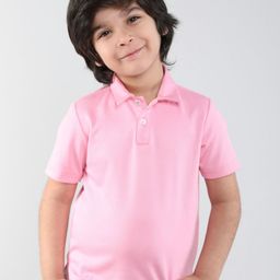 taffykids Boys Solid Polo Collar T-shirt-52