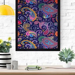 Gallery99 Pink & Black Modern Art Framed Wall Art-image-24