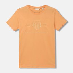 GANT Solid Round Neck Regular Fit T-Shirt-image-76