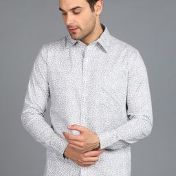 ZNX Clothing Premium Floral Printed Cotton Formal Shirt-image-92