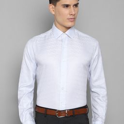 Luxure by Louis Philippe Men Printed Formal Shirt-image-22