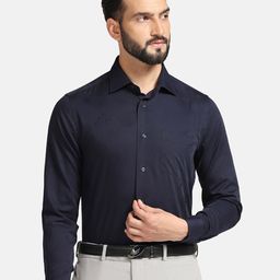 Blackberrys India Slim Fit Printed Cotton Formal Shirt-image-78