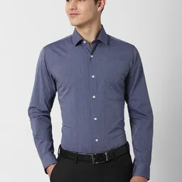 Peter England Men Cotton Slim Fit Opaque Formal Shirt-picture-19