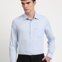 THE BEAR HOUSE Slim Fit Cotton Formal Shirt-image-56
