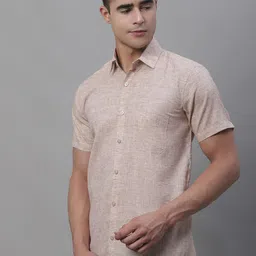 JAINISH Classic Half Sleeve Opaque Pure Cotton Casual Shirt-image-50