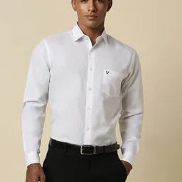 Allen Solly Slim Fit Pure Cotton Formal Shirt-image-41