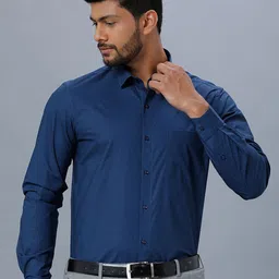 Ramraj Men Cotton Long Sleeves Opaque Formal Shirt-image-58
