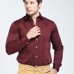 TQS Spread Collar Cotton Formal Shirt-picture-33