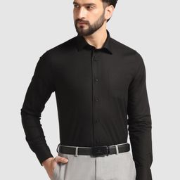 Blackberrys India Slim Fit Spread Collar long Sleeves Cotton Formal Shirt-picture-34