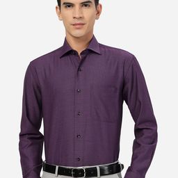 METAL Slim Fit Pure Cotton Formal Shirt-image-78