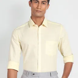 Arrow Slim Fit Spread Collar Formal Shirt-image-43
