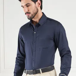 LOUIS STITCH Comfort Spread Collar Long Sleeves Cotton Formal Shirt-picture-17