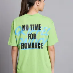 GRIFFEL Typography Printed Drop Shoulder Cotton Oversized T-shirt-image-30