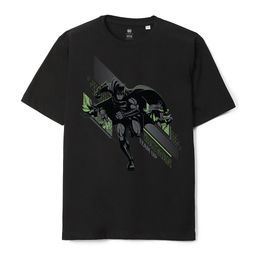 Wear Your Mind Boys Batman Graphic Printed Cotton Loose T-shirt-image-81