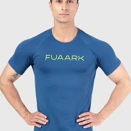 FUAARK Typographic Printed Anti Odour T-shirt-image-28