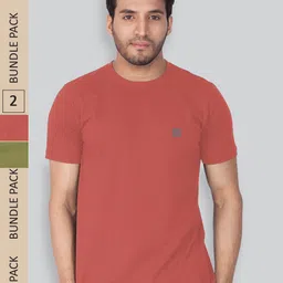 LUX NITRO Pack Of 2 Round Neck Lounge T-shirts-image-29