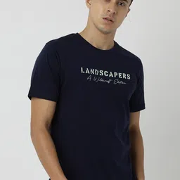 Wildcraft Typography Printed Round Neck Short Sleeves Anti Odour T-shirt-picture-23