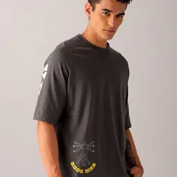 The Indian Garage Co Men Printed Applique Boxy T-shirt-picture-16