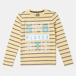 Jockey Boys Combed Cotton Graphic Printed Round Neck Full Sleeve Tshirt - CB04-image-59