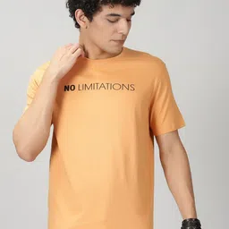 THE HOLLANDER Typography Printed Pure Cotton T-shirt-image-18