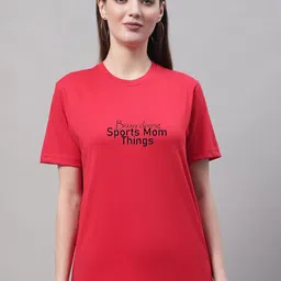 Miaz Lifestyle Typography Printed Cotton T-shirt-image-66