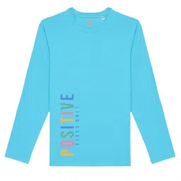 BAESD Boys Typography Printed Round Neck Long Sleeves Cotton T-shirt-image-40