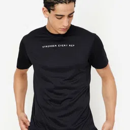 max Men Typography Printed Round Neck T-shirt-image-73
