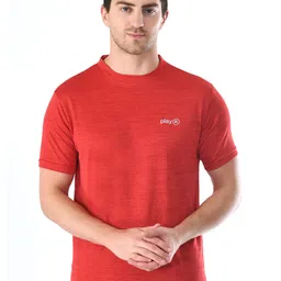 playR Round Neck Short Sleeves Regular Fit Dri-FIT T-shirt-image-79