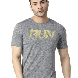 Black Panther Men Typography Printed Raglan Sleeves Dri-FIT Applique T-shirt-image-27