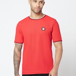 GLITO Men Applique T-shirt-image-87