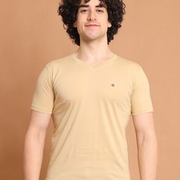 berry blues Round Neck Cotton T-shirt-image-33