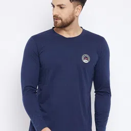 THE MILLION CLUB Long Sleeves Cotton Casual T-shirt-image-59