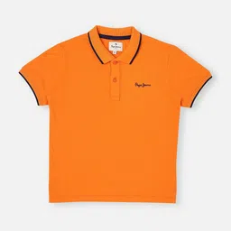Pepe Jeans Boys Polo Collar Casual T-shirt-picture-24