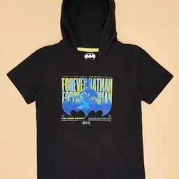 Pantaloons Junior Boys Printed Hood Cotton Tshirt-image-8