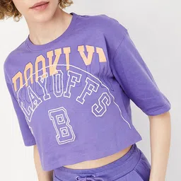 max Typography Printed Pure Cotton T-shirt-picture-48
