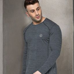 CHKOKKO Round Neck Long Sleeves Regular Fit T-shirt-picture-42