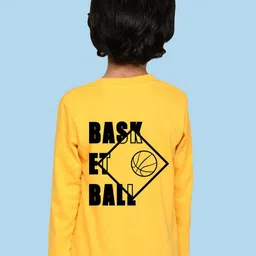 NUSYL Boys Typography Printed Cotton T-shirt-image-94